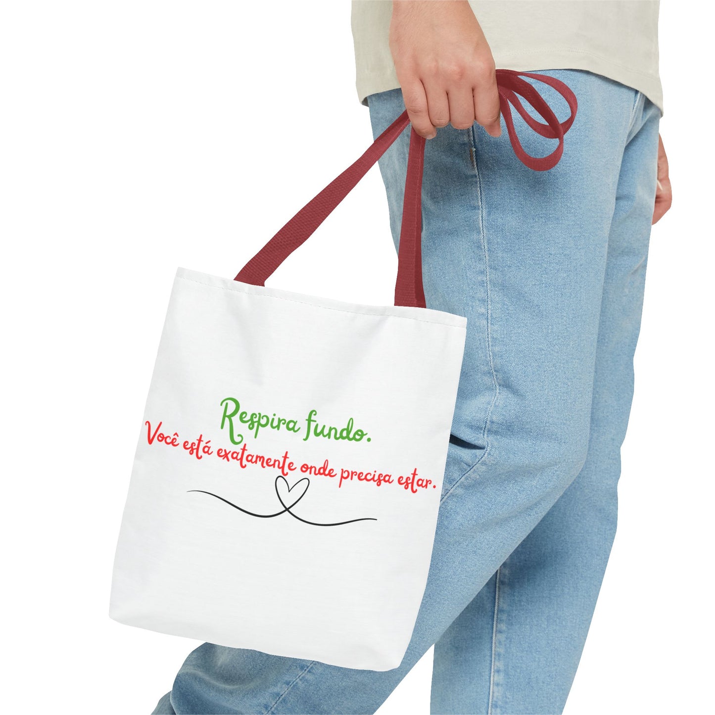 Ecobag "Respira Fundo" – Essência 360