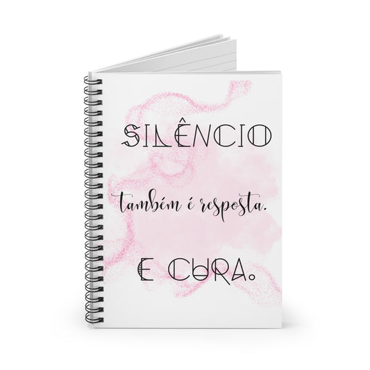 Caderno “Silêncio & Cura” – Essência 360