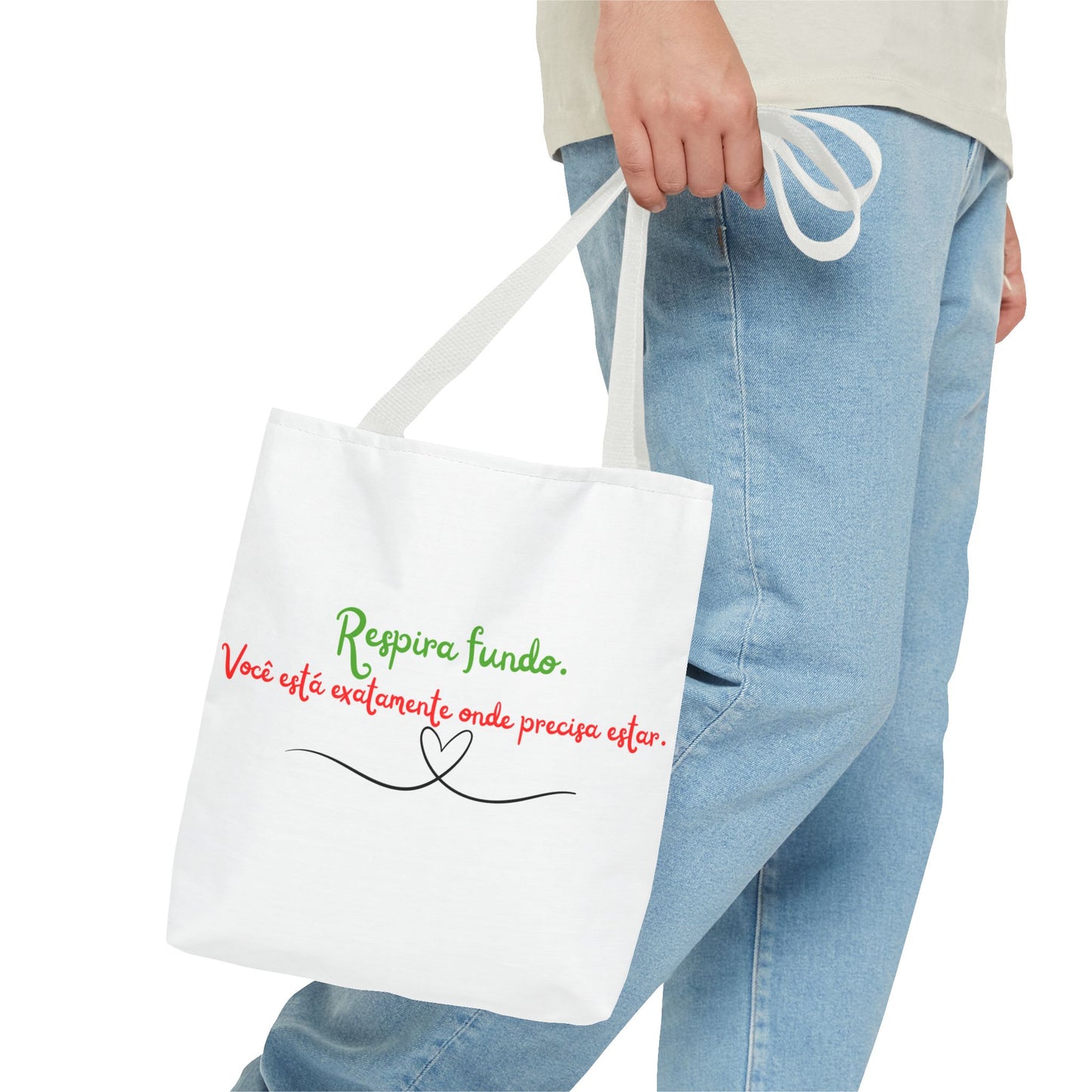 Ecobag "Respira Fundo" – Essência 360