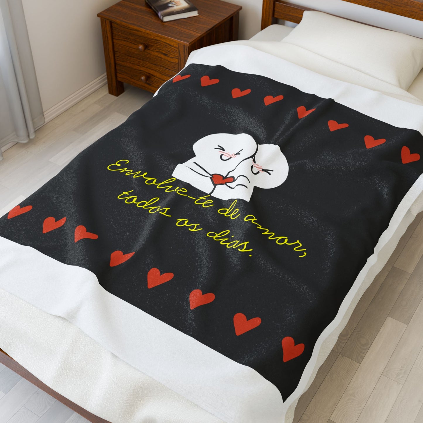 Manta Aconchego Essência – Personalizada com Amor