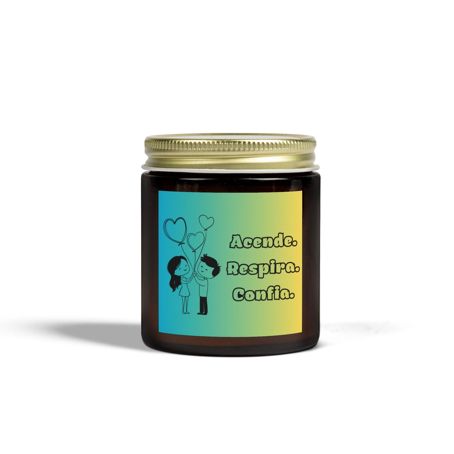 Vela Aromática “Acende. Respira. Confia.” – Essência 360