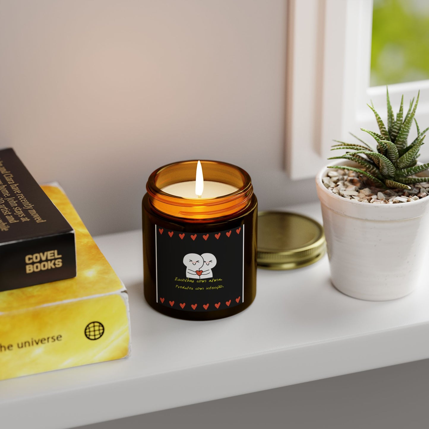 Vela Aromática “Amor em Chamas” – Essência 360