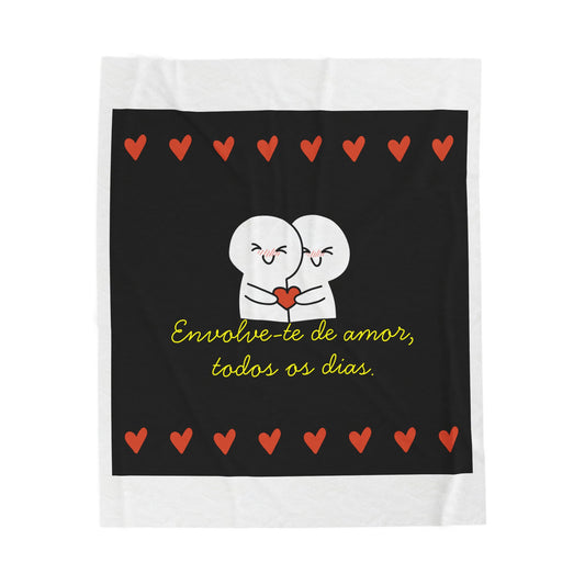 Manta Aconchego Essência – Personalizada com Amor
