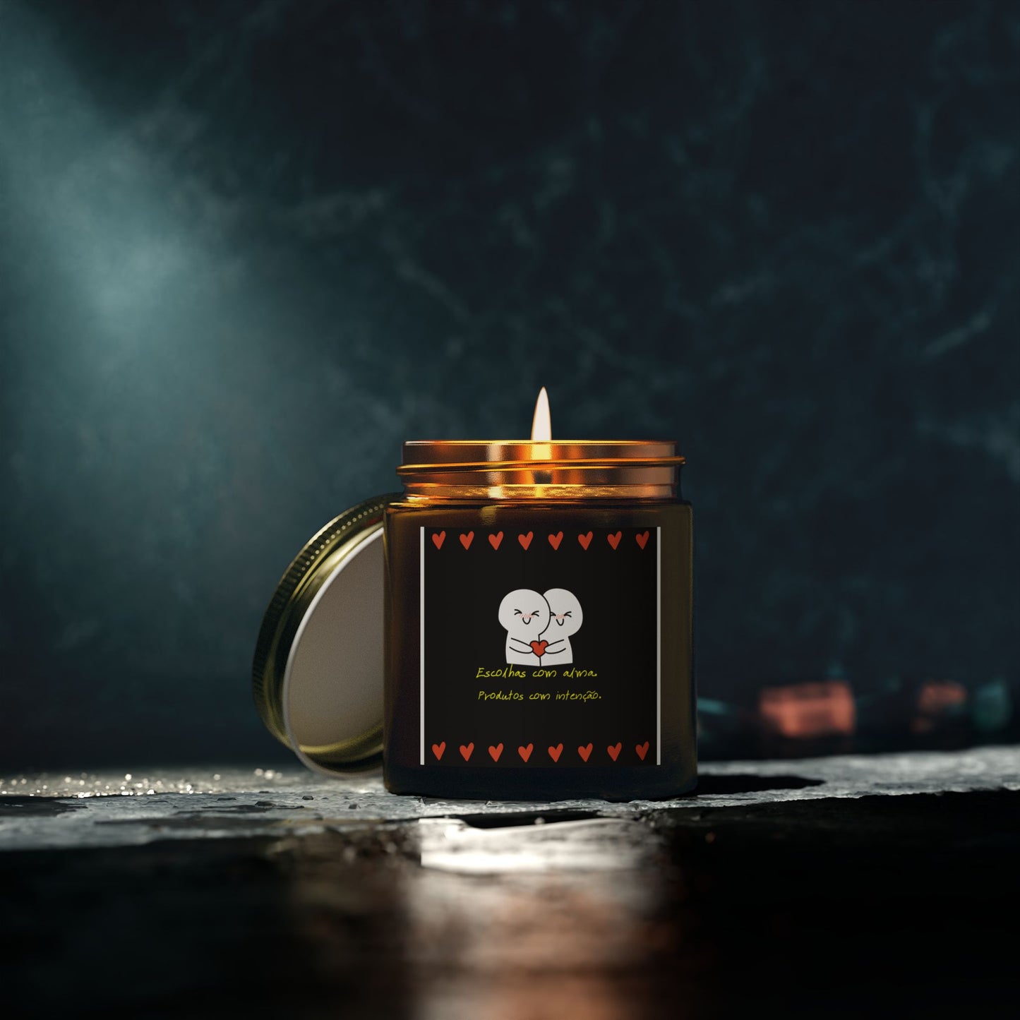 Vela Aromática “Amor em Chamas” – Essência 360