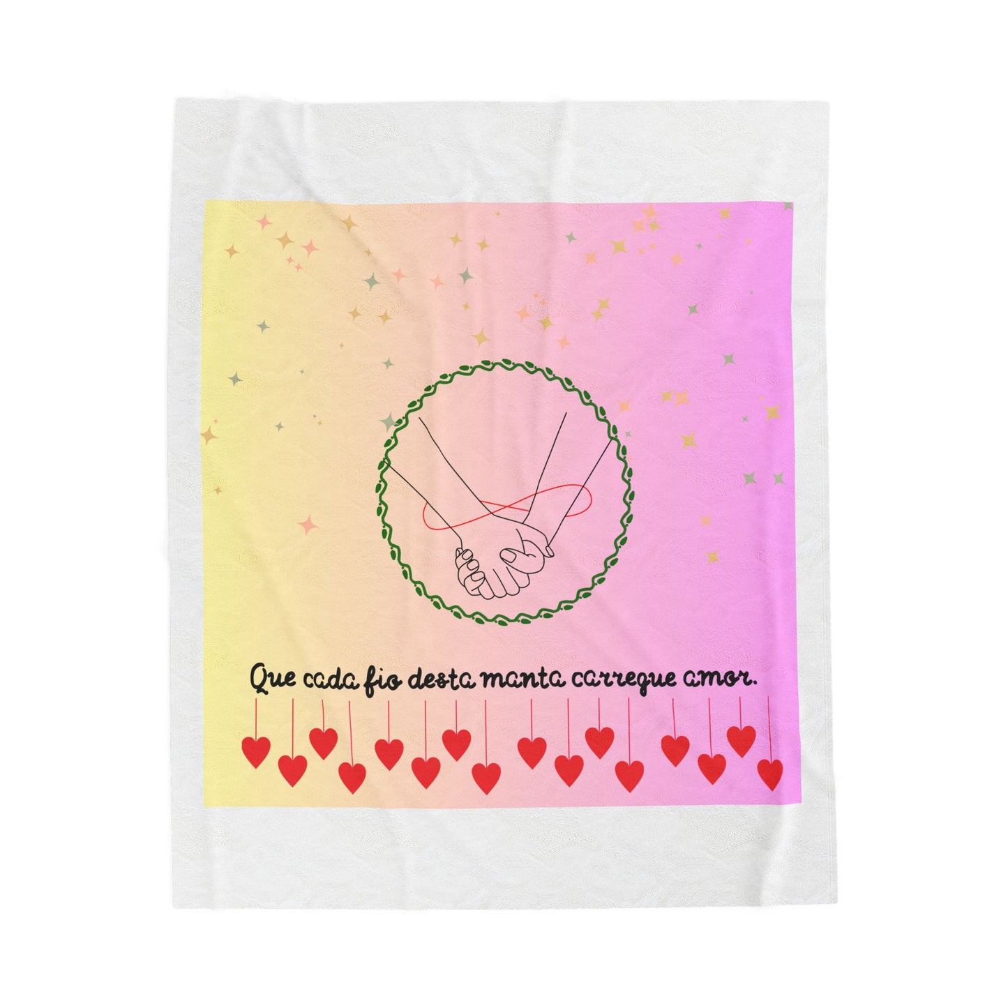 Manta "Fios de Amor" – Essência 360