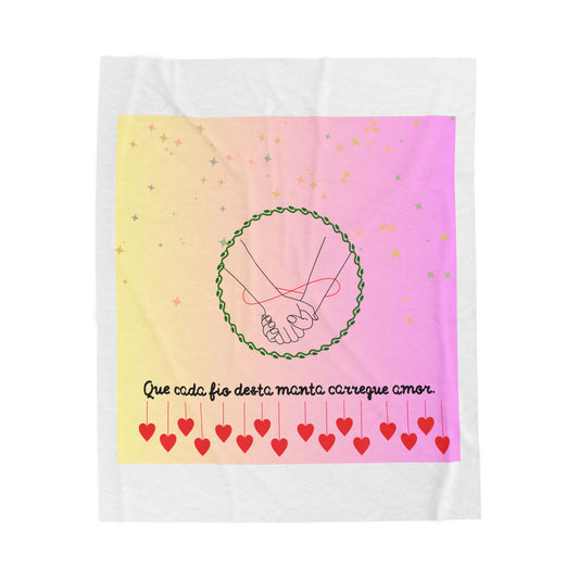 Manta "Fios de Amor" – Essência 360