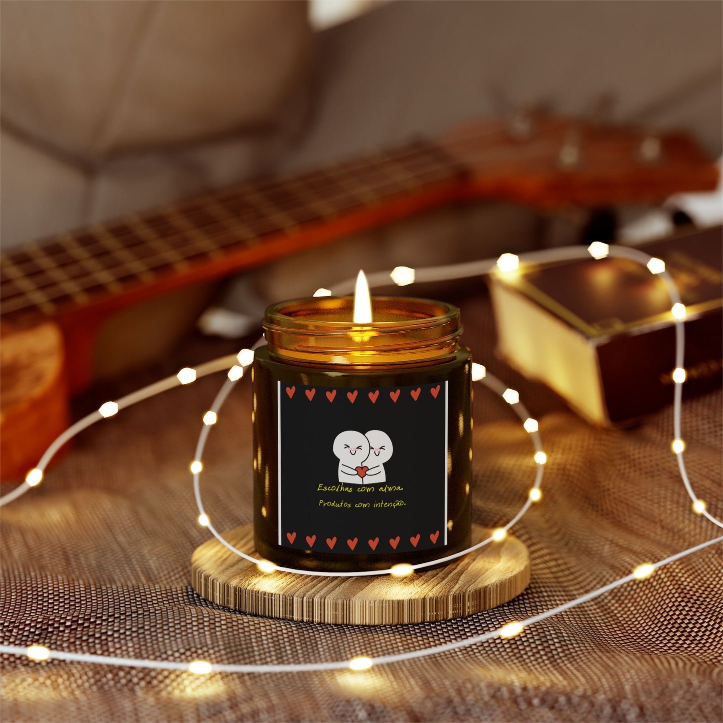 Vela Aromática “Amor em Chamas” – Essência 360