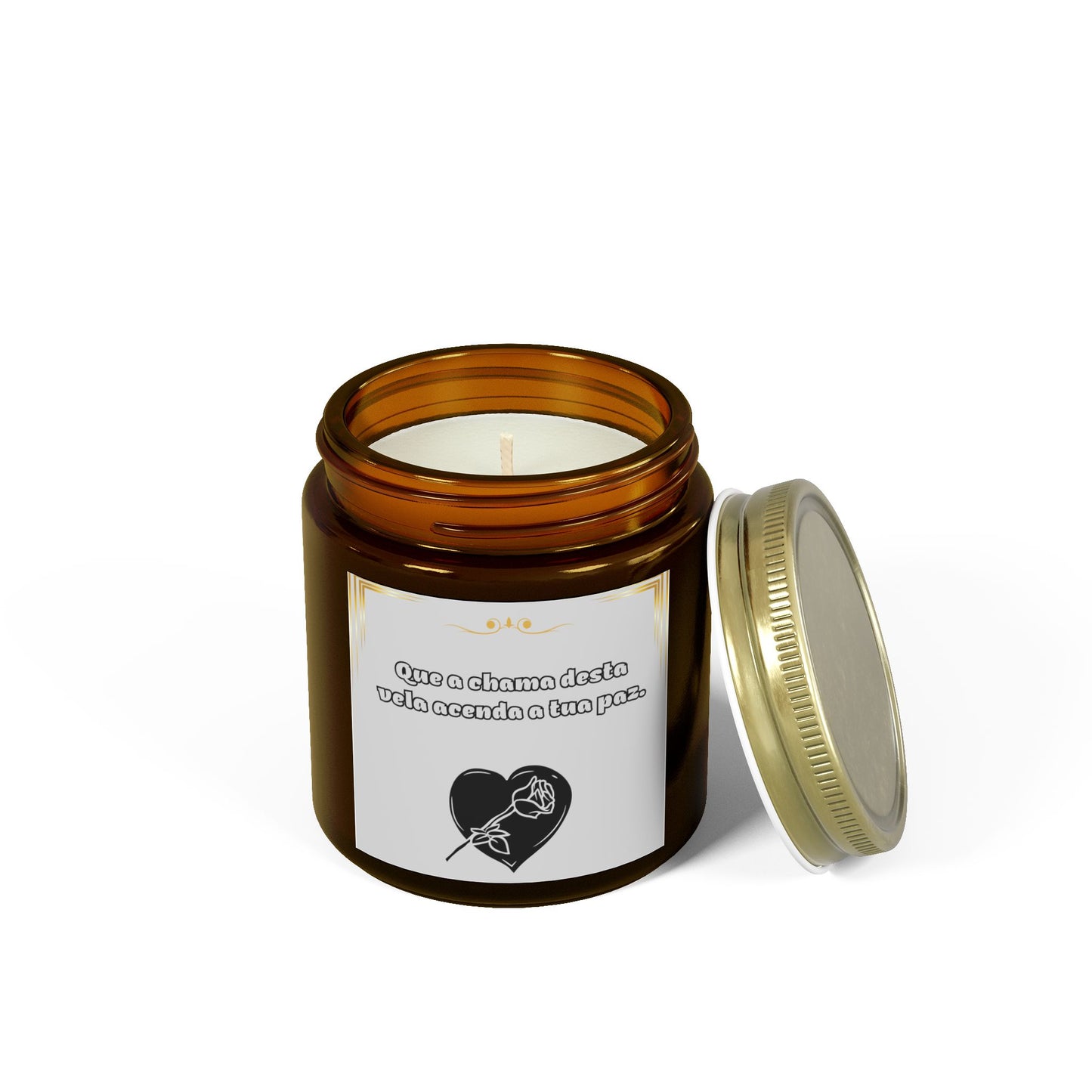 Vela Aromática “Chama de Paz” – Essência 360