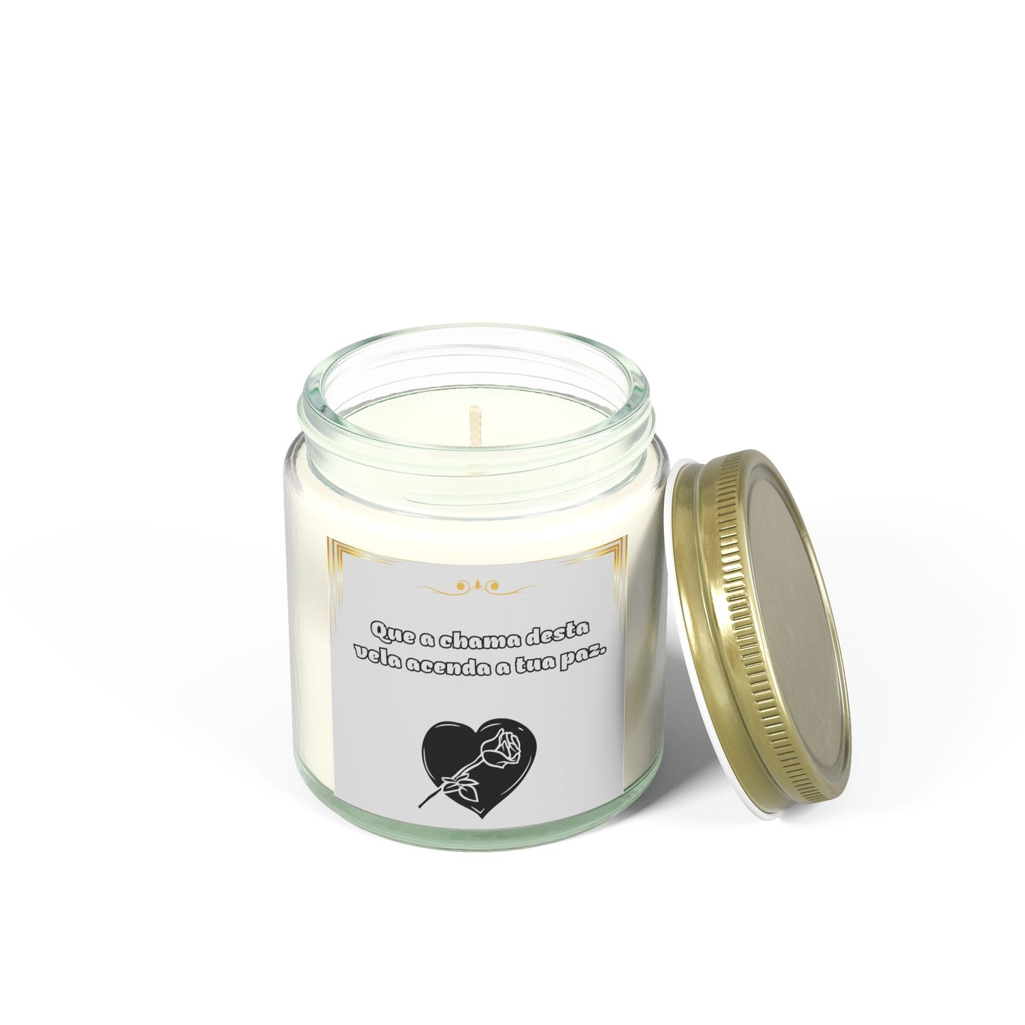 Vela Aromática “Chama de Paz” – Essência 360